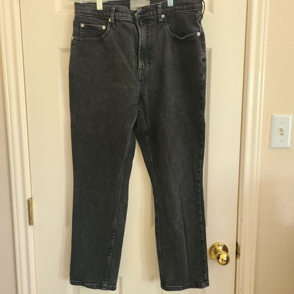 Everlane Womens Black Denim Jeans